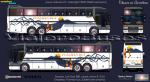 Busscar Jum Buss 380 / Volvo B10M / Pullman Bus - Diseño: Alvaro Urriola