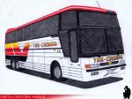 Busscar Jum Buss 380T / Volvo B12R / Tas Choapa - Diseño: Cristóbal Muñoz