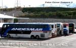 Buses  Servicio Internacional en Aduana Chilena