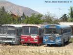 Flota Buses abandonados en La Calera