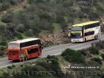 Busscar Panoramico DD / Mercedes Benz O-500RSD / Pullman Bus - Marcopolo Paradiso 1800DD / Volvo B12R / Atacama Vip