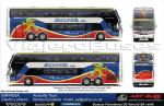 Busscar Panorâmico DD / Volvo B12R / Andoriña Tours - Diseño: Ronald Escalante