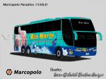 Marcopolo Paradiso 1550LD / Mercedes Benz O-500RSD / Bus Norte - Diseño: Ivan Bustos