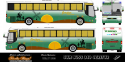 Busscar Jum Buss 340 / Mercedes Benz O-400RSE / Jeritur - Diseño: Nicolas Baeza