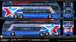 Busscar Busstar DD / Volvo B430R / Andesmar Chile - Diseño: Countach