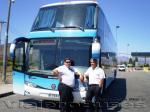 Marcopolo Paradiso 1800DD / Scania K420 / Libac - Conductores Sres. Dario Diaz y Luis Orrego