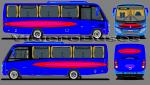 Busscar Micruss / Mercedes Benz LO-915 / Turismo - Diseño: Ivan Arias