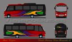 Busscar Micruss / Mercedes Benz LO-915 / Turismo - Diseño: Cesar Hernandez