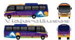 Busscar Micruss / Mercedes Benz LO-915 / Turismo - Diseño: Guillermo Arce