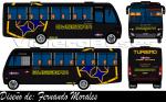 Busscar Micruss / Mercedes Benz LO-915 / Turismo - Diseño: Fernando Morales