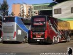 Marcopolo Paradiso G7 1800DD - Busscar Panoramico DD / Volvo B420R - B12R / Buses Altas Cumbres - Talca paris y Londres